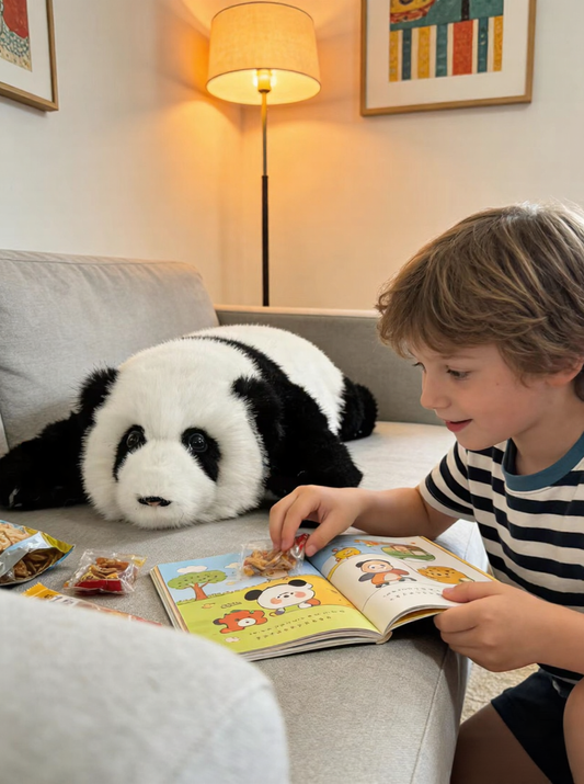 Clara’s Son and His New Buddy