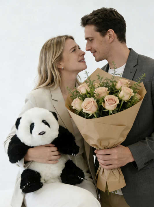 Romance Witnessed by a Panda