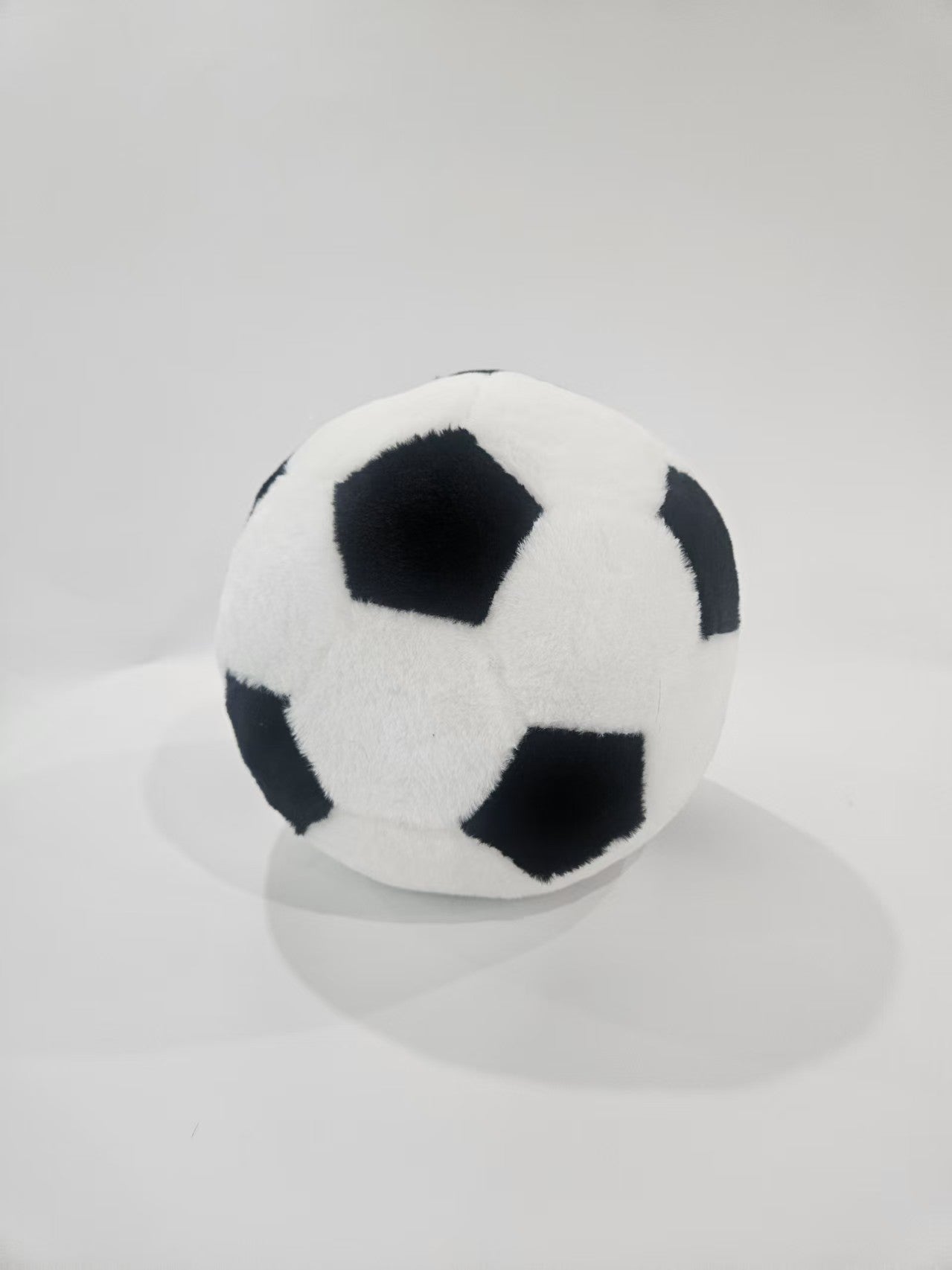 Three Month Old Hua Hua Panda & Football Plush Set
